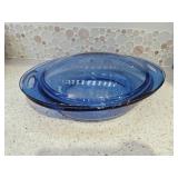 Anchor Hocking Cobalt Blue Space Age Dish Anchor Hocking Cobalt Blue Space Age Dish