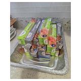 Baking Trays, Foil, Plastic Wrap Baking Trays, Foil, Plastic Wrap