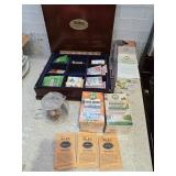 Tea Storage Box & Assorted Tea Bags Tea Storage Box & Assorted Tea Bags