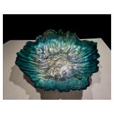 Beautiful Pearlescent Blue Bowl Beautiful Pearlescent Blue Bowl