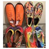 4 Pairs of Colorful Neon Shoes Size 39,40 4 Pairs of Colorful Neon Shoes Size 39,40