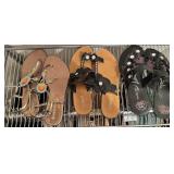3 Women�s Sandals 6.5, 7.5 3 Women�s Sandals 6.5, 7.5
