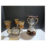 Candle Holder & Hour Glass Candle Holder & Hour Glass
