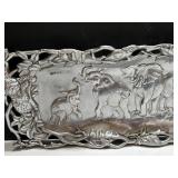 Arthur Court 2 Sided Elephant Serving Tray Arthur Court 2 Sided Elephant Serving Tray