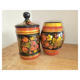 2 Wooden Containers 2 Wooden Containers