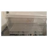 2 Clear Storage Containers With Lids 2 Clear Storage Containers With Lids
