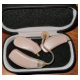 Set of hearing.Aids in case Set of hearing.Aids in case
