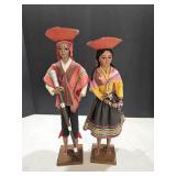 Vintage Mexican Peruvian Dolls Vintage Mexican Peruvian Dolls