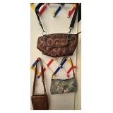 3 Brown Purses 3 Brown Purses