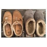 2 Pair of Slipper Shoes size 8 2 Pair of Slipper Shoes size 8
