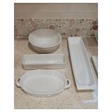 4pcs White Bakeware 4pcs White Bakeware