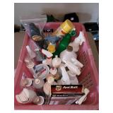 Large Basket of Cleaning Chemicals Large Basket of Cleaning Chemicals