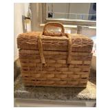 Basket of Sewing Supplies Basket of Sewing Supplies