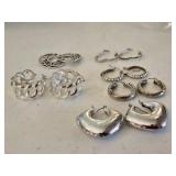 (6) Prs Earrings (6) Prs Earrings