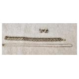 9" 14K Yellow & White Gold Twisted Chain 9" 14K Yellow & White Gold Twisted Chain