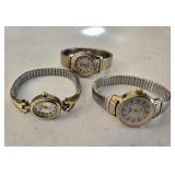 (3) Fashion Watches (3) Fashion Watches
