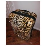 Leopard Print Suitcase Leopard Print Suitcase