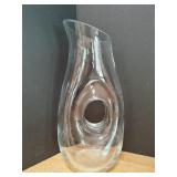 Glass Pinch Pitcher 12" Glass Pinch Pitcher 12"