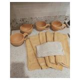 Chantal Mugs & Yellow Dish Towels Chantal Mugs & Yellow Dish Towels