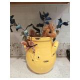 Yellow Ceramic Pot 9" Yellow Ceramic Pot 9"