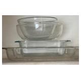 Lot of Glassware And Casserole Baking Dishes Lot of Glassware And Casserole Baking Dishes