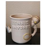 3D Tennis Mug Signed MR on Bottom 3D Tennis Mug Signed MR on Bottom
