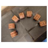 Hand Carved Wooden Napkin Rings Hand Carved Wooden Napkin Rings