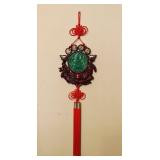 Vintage Chinese Buddha Knot Wall Hanger Vintage Chinese Buddha Knot Wall Hanger