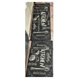 2 Kitchen Padded Mats 2 Kitchen Padded Mats
