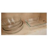 Glass Bowls & Baking Dish Glass Bowls & Baking Dish