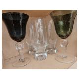 (6) Art Glass Drinking Glasses (6) Art Glass Drinking Glasses