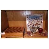 Backgammon, Checkers & Chess Board & More Backgammon, Checkers & Chess Board & More