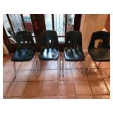 4 Stackable Chairs 4 Stackable Chairs