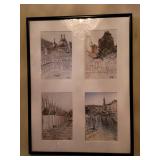 Framed Watercolor Mini Prints Framed Watercolor Mini Prints
