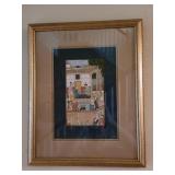 Mughal Miniature Painting on Silk Mughal Miniature Painting on Silk