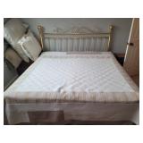 King Size Brass Bed Including Headboard, Bed Frame King Size Brass Bed Including Headboard, Bed Frame