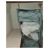 Hanging Rack Full of Sheets Hanging Rack Full of Sheets