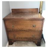 Tiger Oak End Table Tiger Oak End Table