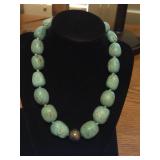 Large Turquoise Stone Necklace