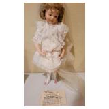 Playing bride Doll