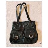B Makowsky Leather Purse