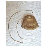 Vintage Bechamel Beaded Gold Purse