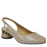 Sz: 7, J.Renee Taveta Lizard Print Patent H