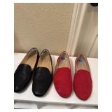 Sz: 6.5, (2) Pairs Of Musshoe Flats