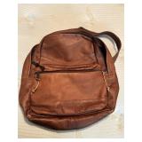 Cortez Leather Backpack 17 in x 17 in