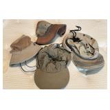 Lot of Fishing Hats