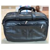 Foray Black Briefcase/ Bag 17" x 12"