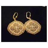 J. Spencer Gold Toned Earrings
