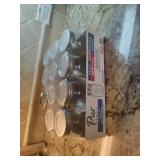 (11) Mason jars 16 oz