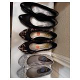 Sz: 7, (3) Pairs Of Womenï¿½s Shoes
